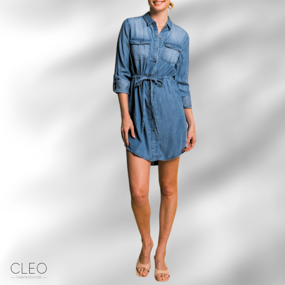 Vestido de denim