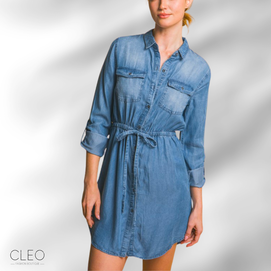 Vestido de denim