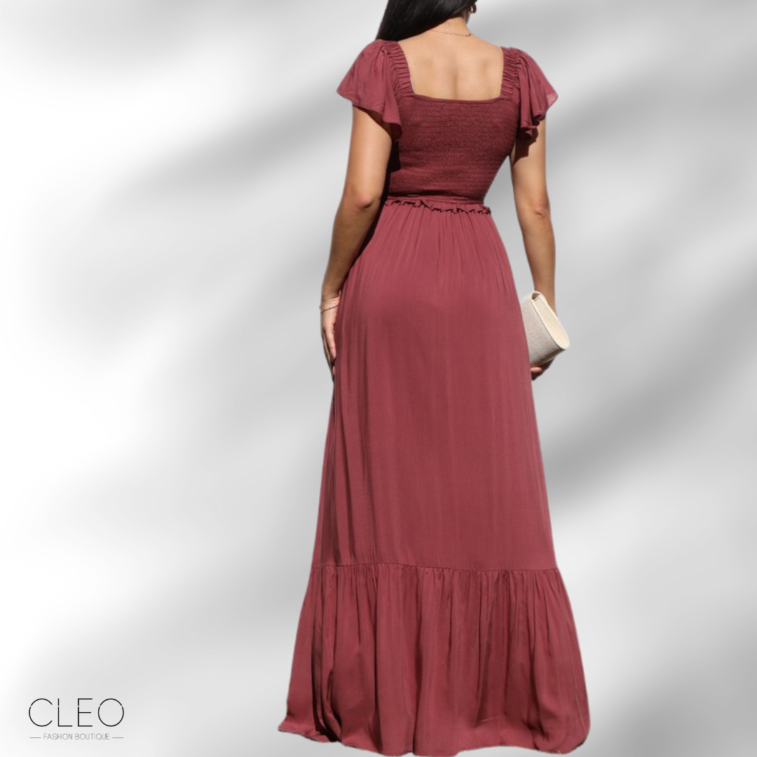 Vestido marsala