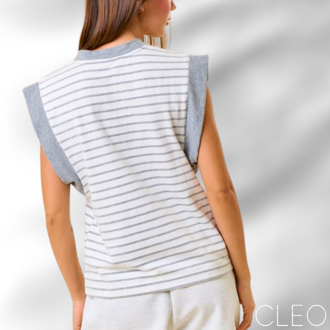Blusa de rayas