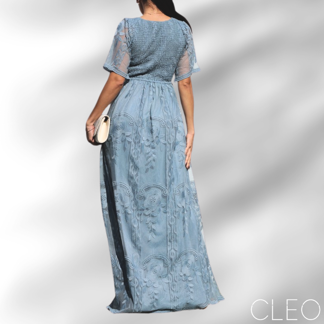 Vestido celeste