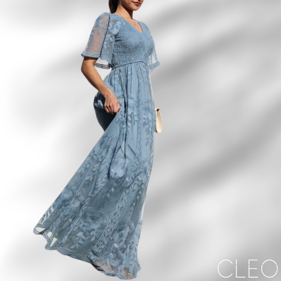 Vestido celeste
