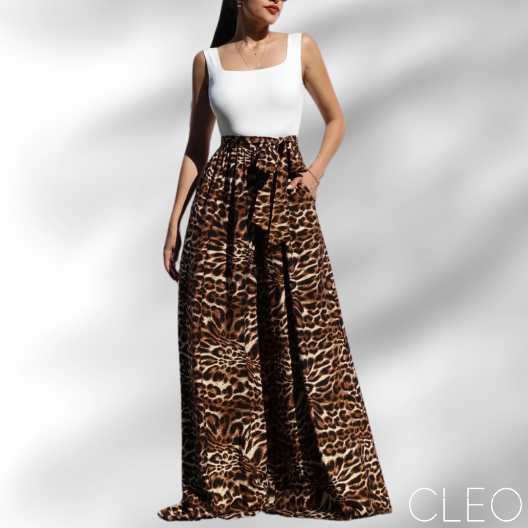 Jumpsuit animal print