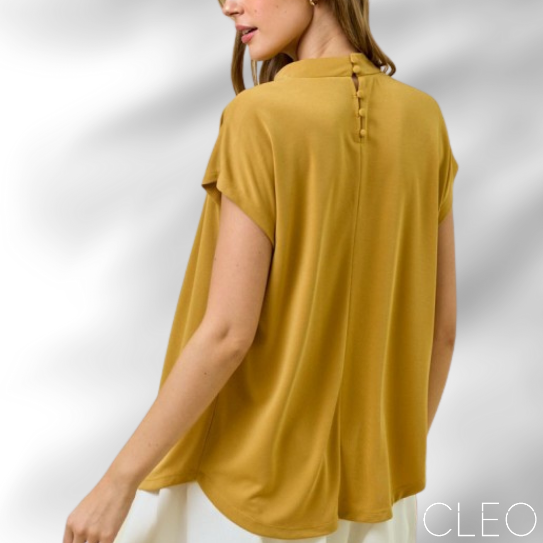 Blusa mostaza