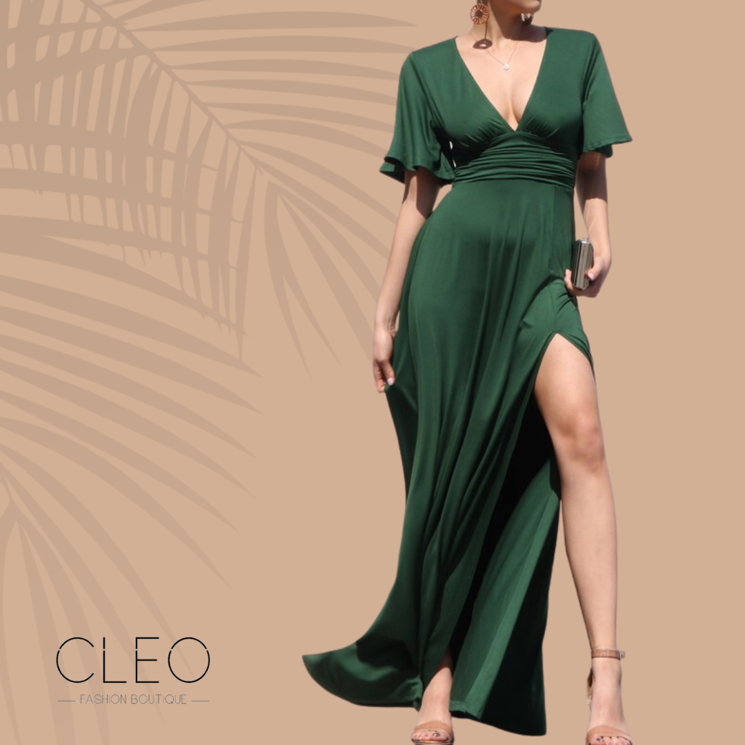 Vestido verde – Cleo Fashion boutique