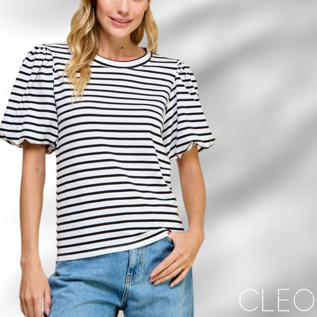 Blusa de rayas
