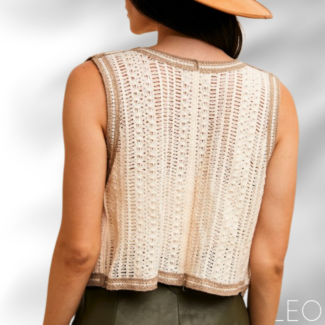 Blusa estilo chaleco