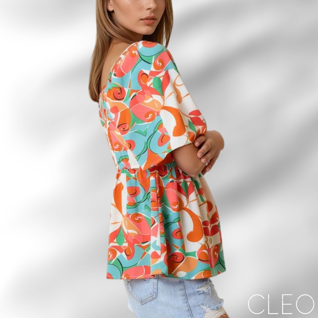 Blusa estampada