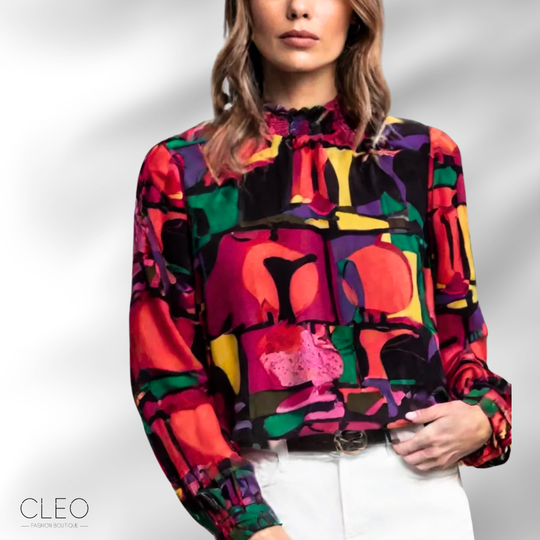 Blusa multicolor