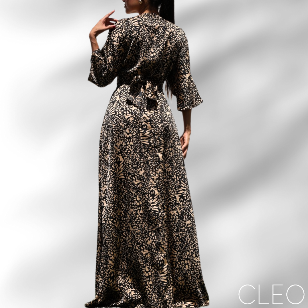 Vestido animal print
