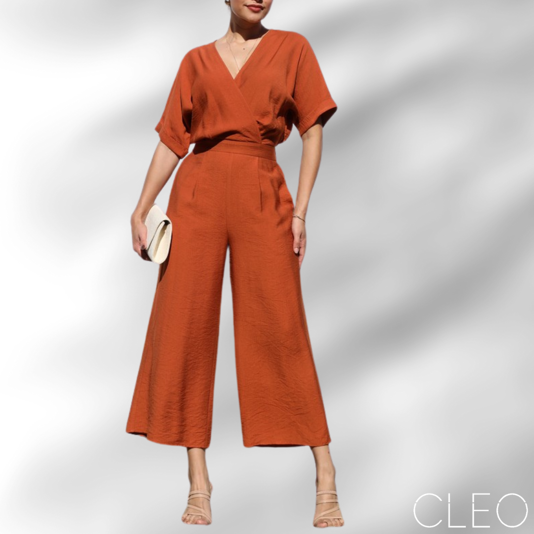 Jumpsuit camel