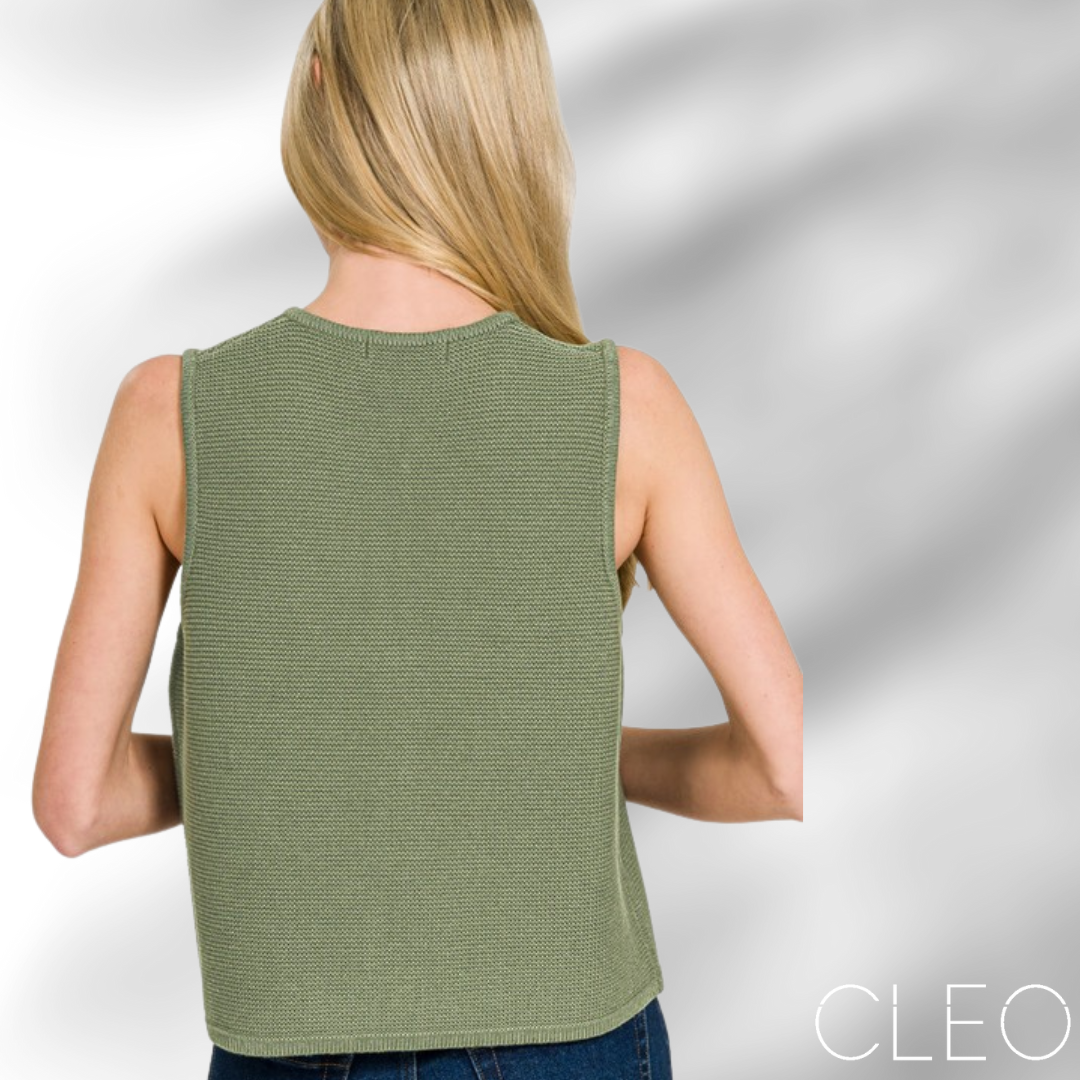 Blusa verde musgo
