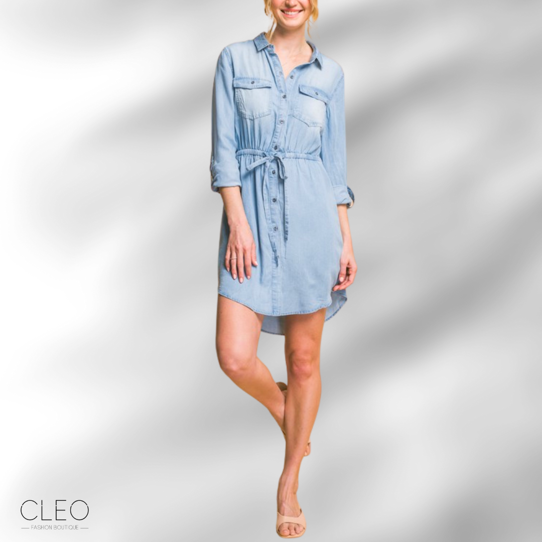 Vestido de denim