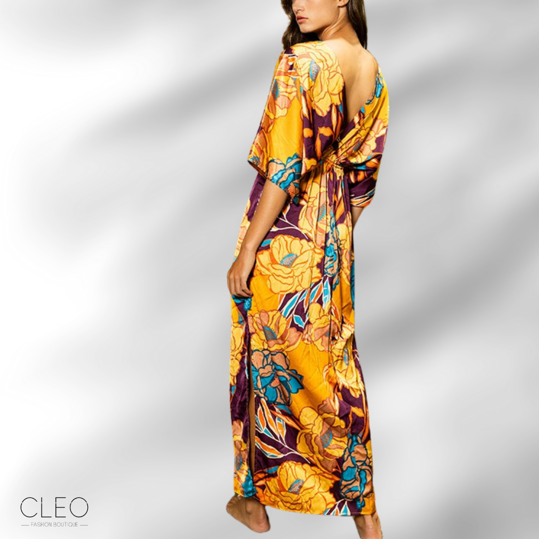 Vestido mostaza