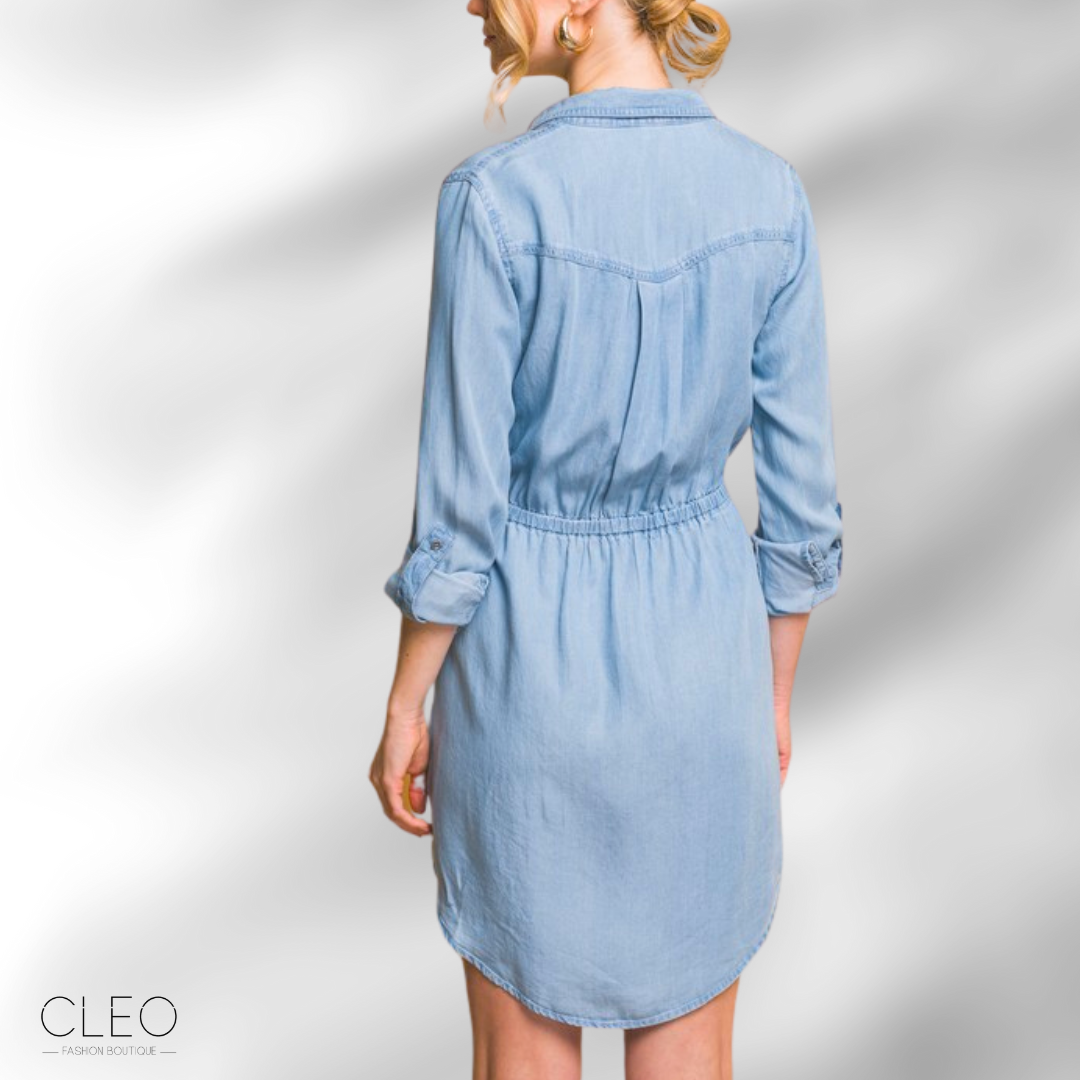 Vestido de denim