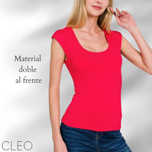 Blusa básica roja