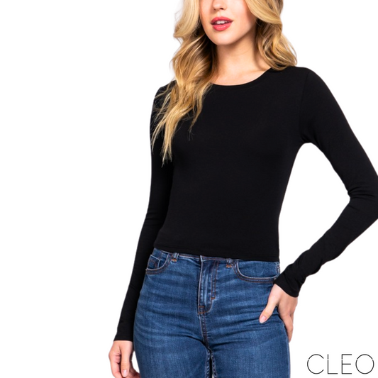 Blusa básica negra