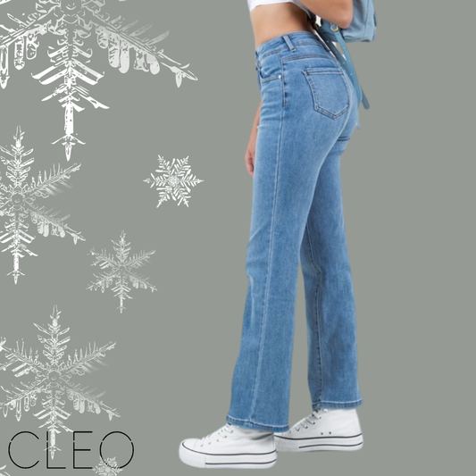 Jeans celeste recto