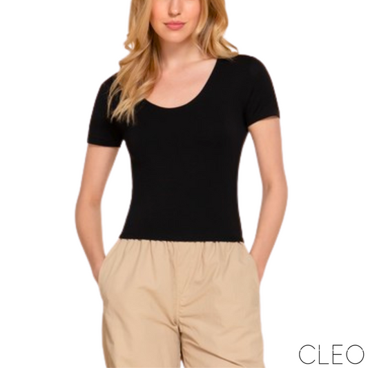 Blusa básica negra