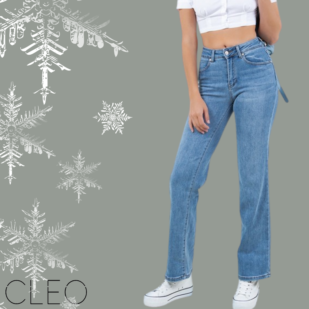 Jeans celeste recto