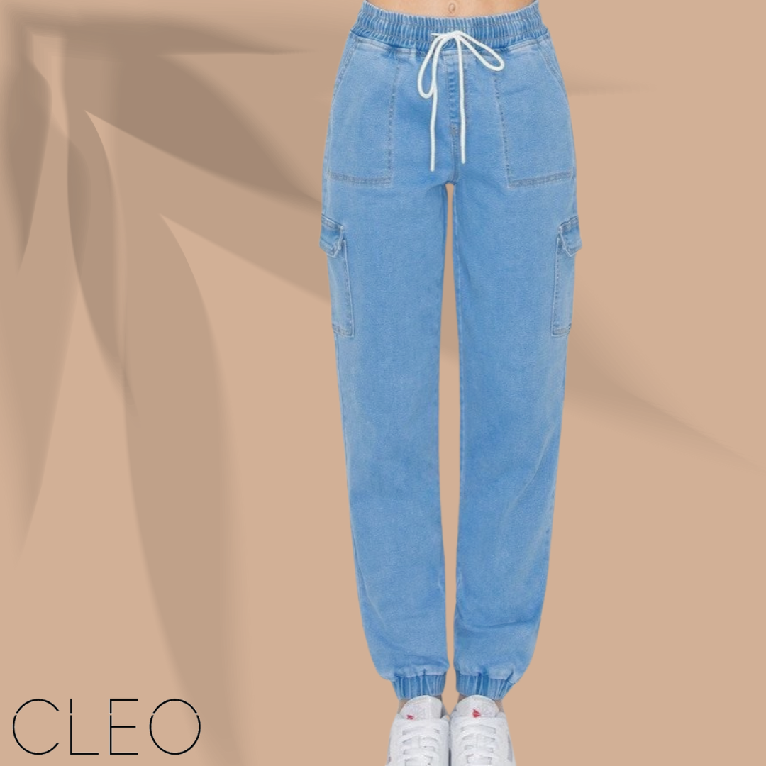 Jogger de denim