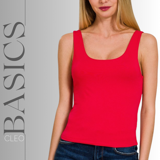 Blusa básica roja