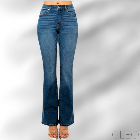 Jeans azul medio