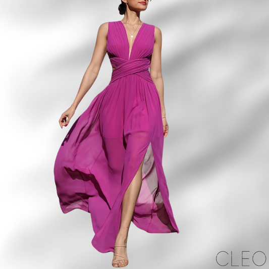 Vestido magenta