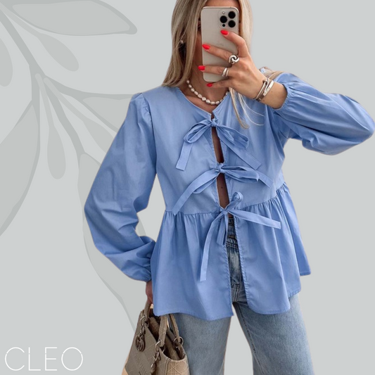 Blusa celeste