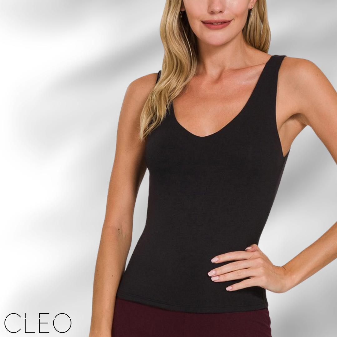 Blusa básica negra