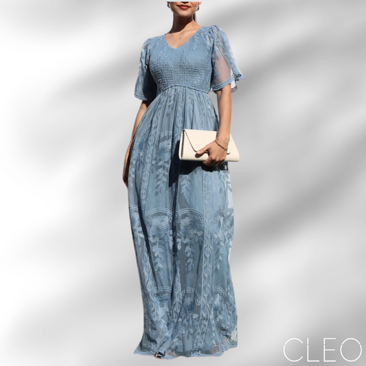 Vestido celeste