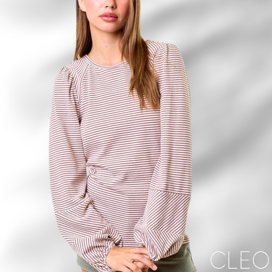 Blusa de rayas