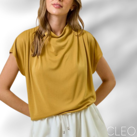 Blusa mostaza