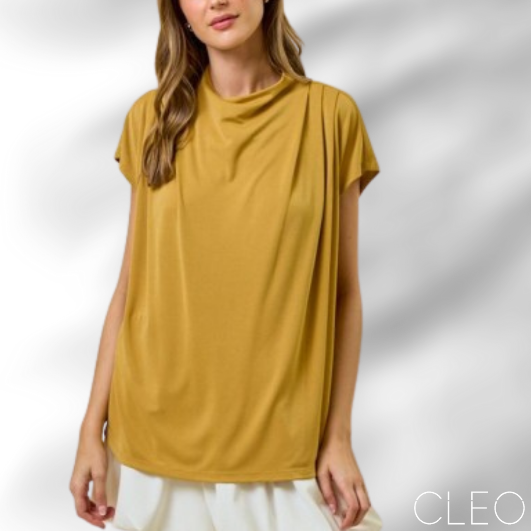 Blusa mostaza