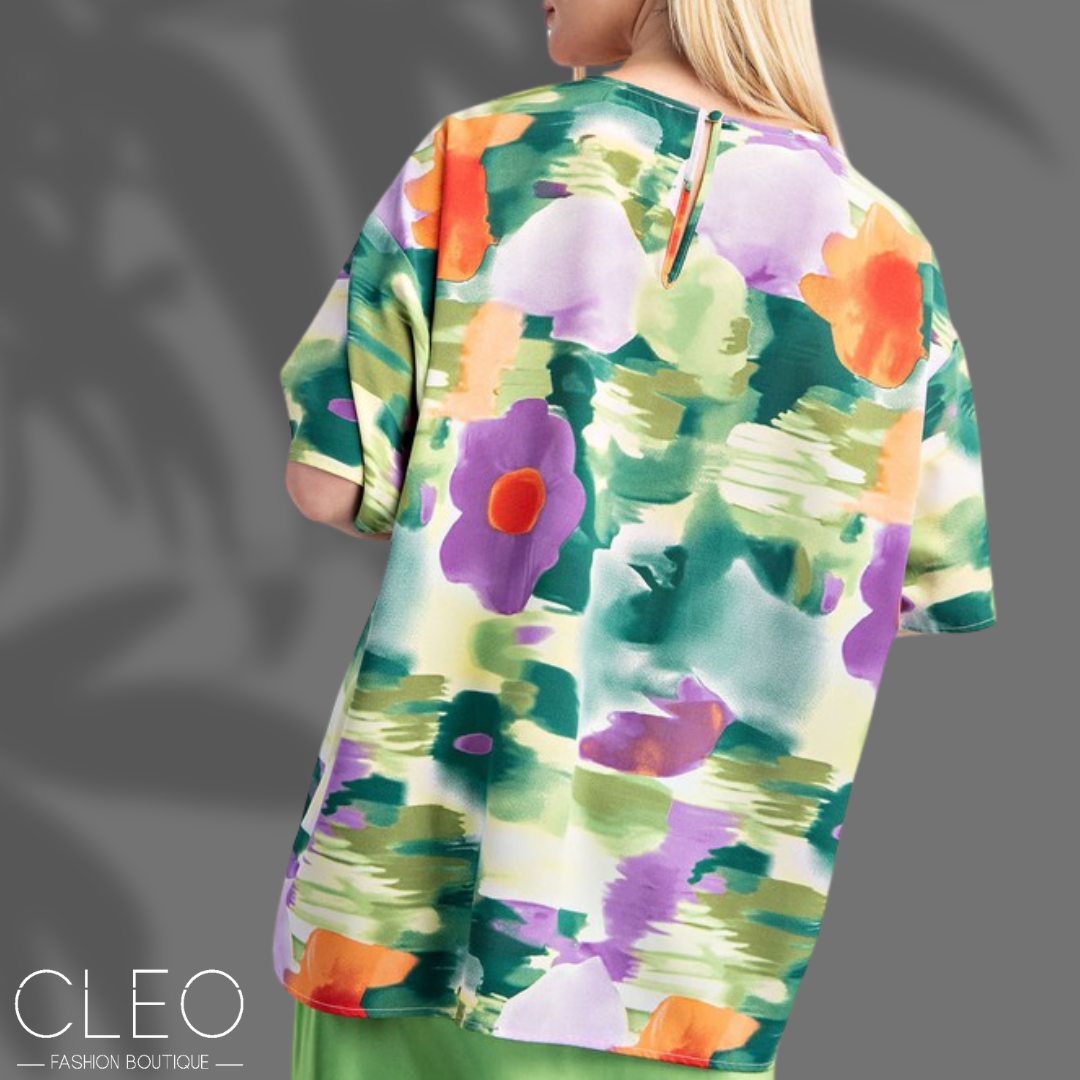 Blusa multicolor