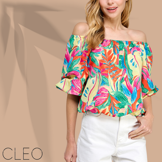 Blusa multicolor