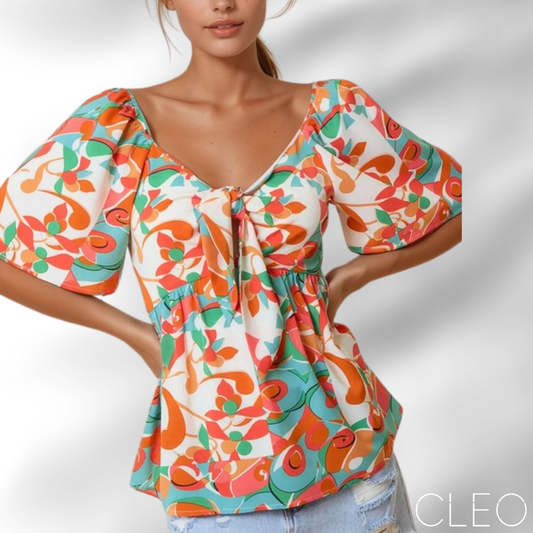 Blusa estampada