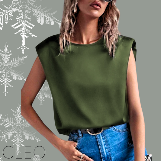 Blusa verde musgo