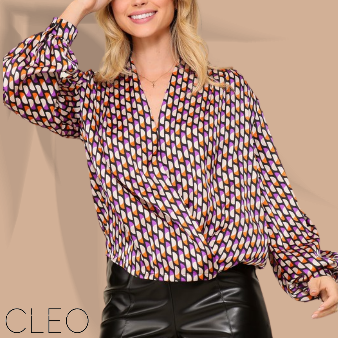 Blusa multicolor