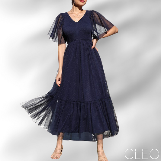 Vestido azul navy