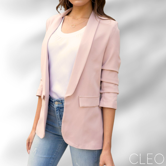 Blazer palo rosa