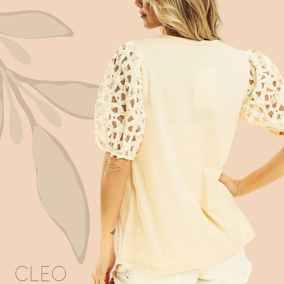 Blusa crema