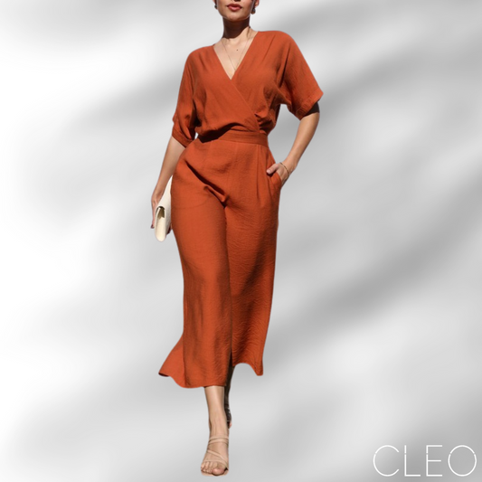 Jumpsuit camel