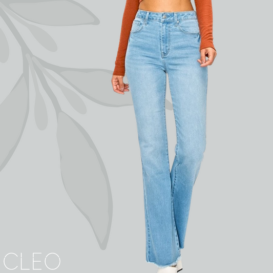 Jeans celeste boot cut