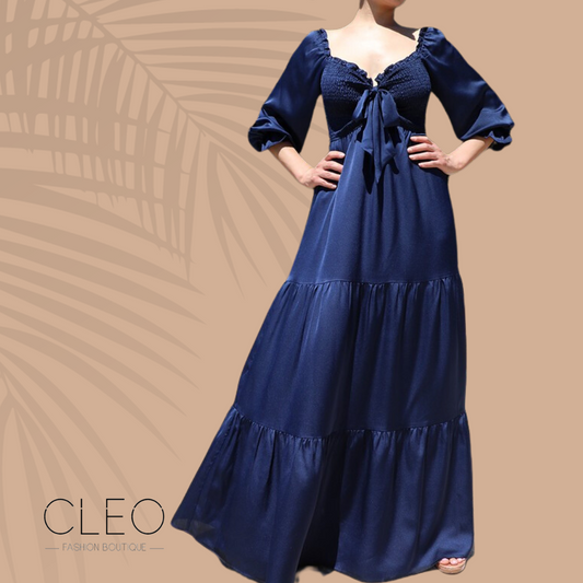 Vestido azul navy