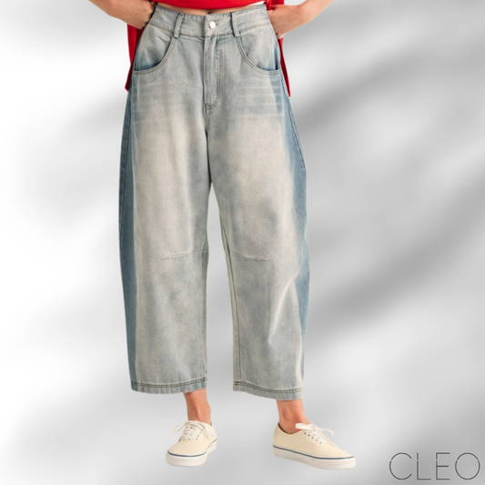 Jeans balón wide leg