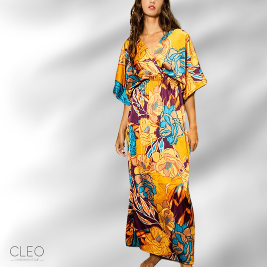 Vestido mostaza